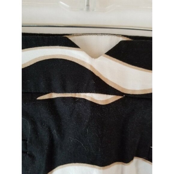 Kenneth Cole Reaction Mini Skirt Zebra Animal Print Size 6 Cotton Spandex - Picture 3 of 6